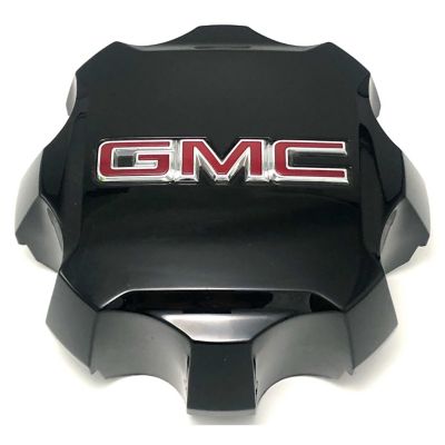 GMC 1 Single, Sierra 2500, 3500 SRW 2021-2024 OEM Black Center Cap / Hubcap