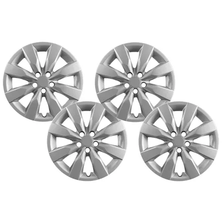 CCI Set of 4 Toyota Corolla 2011-2016 Replica Silver Hubcaps / Wheel Covers for 16 in Steel wheels (42602-02430) Hubcaps