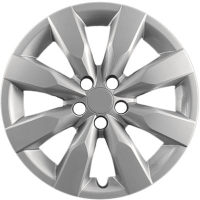 Image showing  Set of 4, Toyota Corolla 2011-2016 Silver Replica Hubcaps / Wheel Covers for 16 In. Steel Wheels (42602-02430)