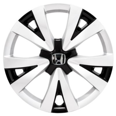 Honda 1 Single, Honda Civic 2022-2024 Silver/Black OEM Hubcap / Wheel Cover for 16 In. Steel Wheels (44733T20A12)