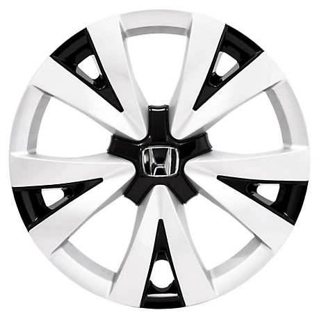 Honda 1 Single, Honda Civic 2022-2024 Silver/Black OEM Hubcap / Wheel Cover for 16 In. Steel Wheels (44733T20A12)