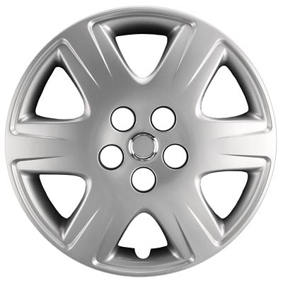 CCI 1 Single Toyota Corolla 2005-2008 Silver Replica Hubcap / Wheel Cover for 15 In. Steel Wheels (42621-AB110)