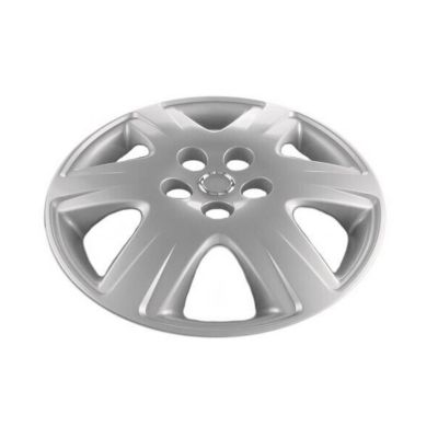 Image showing  1 Single Toyota Corolla 2005-2008 Silver Replica Hubcap / Wheel Cover for 15 In. Steel Wheels (42621-AB110)