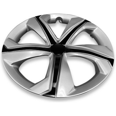 Image showing  1 Single, Honda Civic 2016-2019 Silver/Black Replica Hubcap/Wheel Cover for 16 In. Steel Rims (44733TBAA11, 44733TBAA12)
