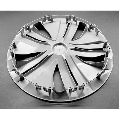 Image showing  1 Single, Nissan LEAF 2018-2024 Silver Replica Hubcap / Wheel Cover for 16 In. Steel Wheels (40315-5SA0B)