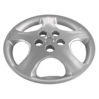 Image showing  1 Single, Toyota Corolla 2005-2008 Silver Replica Hubcap / Wheel Cover for 15 In. Steel Wheels (42621-AB100)