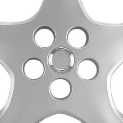 Image showing  1 Single, Toyota Corolla 2005-2008 Silver Replica Hubcap / Wheel Cover for 15 In. Steel Wheels (42621-AB100)