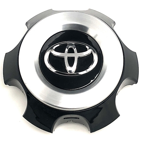 Toyota 1 Single, Toyota 4Runner 2014-2024 OEM Black Machined Center Cap / Hubcap (4260B-35100)