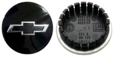 Image showing  OEM Black Center Cap/Hubcap for Equinox 2022-2024