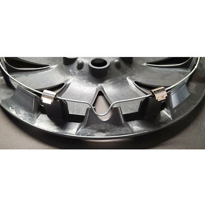 Image showing  1 Single, Toyota Corolla 2003-2004 Silver Replica Hubcap / Wheel Cover for 15 In. Steel Wheels (42621-AB060)