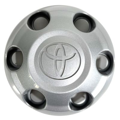 Toyota 1 Single, Tacoma 2005-2023 OEM 7 1/4 Inch Diameter Silver Center Cap / Hubcap (4260B-04010)