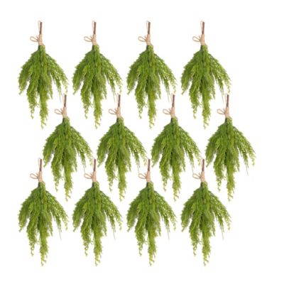 Melrose InternationalWinter Pine Bundle Door Hanger (Set of 12)