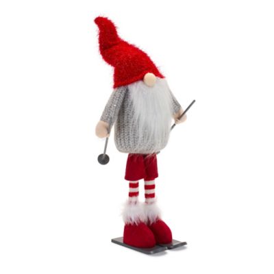 Image showing  Plush Standing Gnome Skier (Set of 6)
