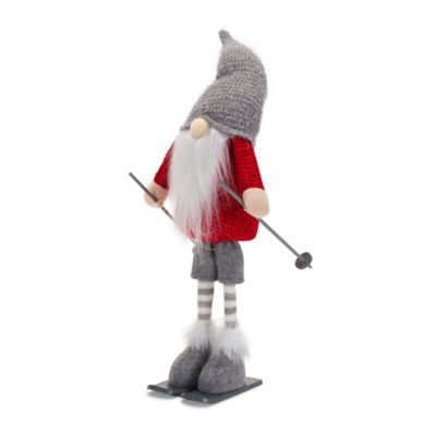 Image showing  Plush Standing Gnome Skier (Set of 6)