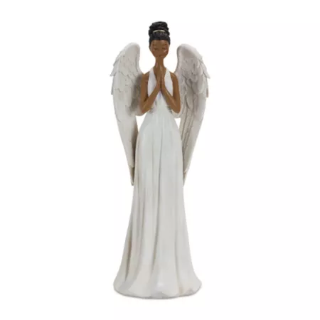 Melrose International 14" H Serene Praying Angel Figurine Christmas Kitchen & Tabletop Decor