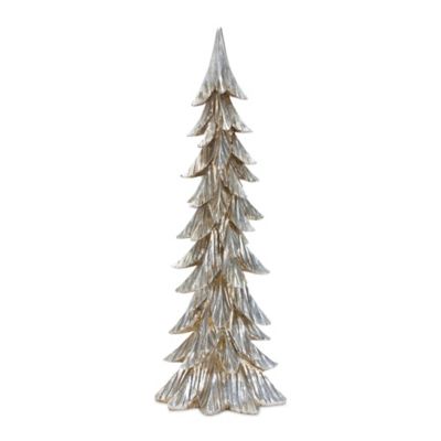Melrose International Woven Wicker Design Pine Tree (Set of 2) main image 0