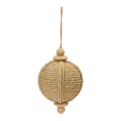 Melrose International Jute Onion Ornament (Set of 4)