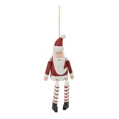 Image showing  Dangle Santa Ornament (Set of 6)