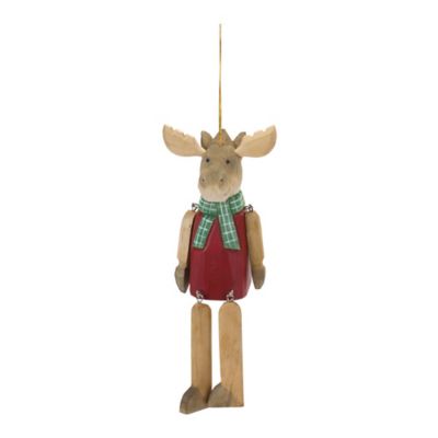 Image showing  Dangle Moose Ornament (Set of 6)