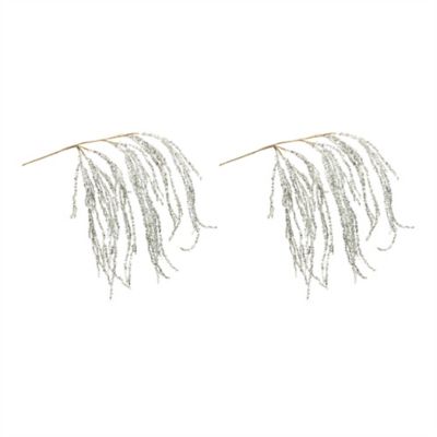 Image showing  Hanging Tinsel Branch (Set of 2)
