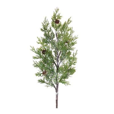 Melrose InternationalSnowy Pine Spray (Set of 2)