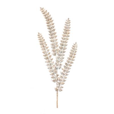 Melrose International Champagne Fern Spray (Set of 24)