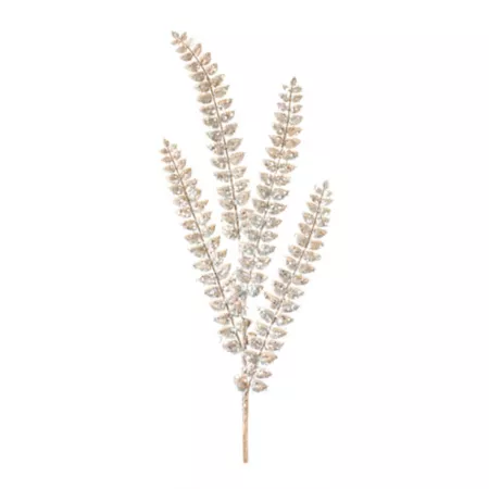 Melrose International Champagne Fern Spray (Set of 24) Artificial Christmas Plants