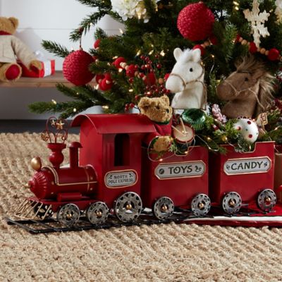 Image showing  Toy Train on Track Display 29.25 in. L