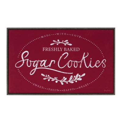 Image showing  Winter Cookies and Cocoa Wall Sign (Set of 2)