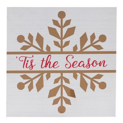 Image showing  Snowflake Sentiment Sign (Set of 6)