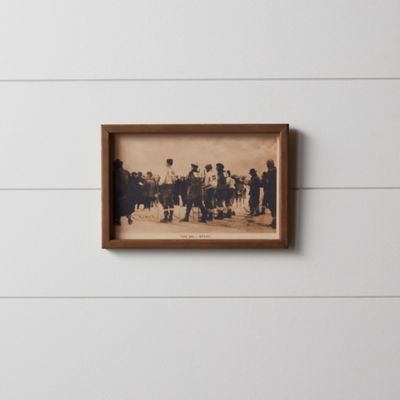 Image showing  Vintage Ski Race Wall Decor 11.75 in. L