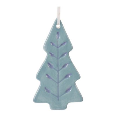 Image showing  Etched Ceramic Tree Ornament (Set of 24)