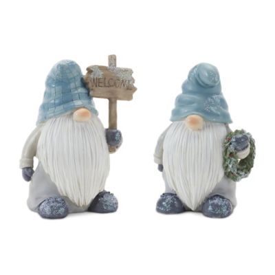 Melrose International Winter Gnome Figurine (Set of 6)