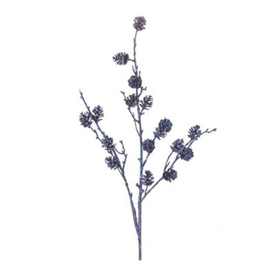 Melrose International Pinecone Twig Spray (Set of 6)