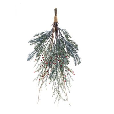 Image showing  Mixed Pine Berry Swag 23.25 in. H