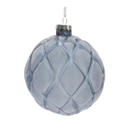 Image showing  Frosted Glass Ball Ornament (Set of 6)