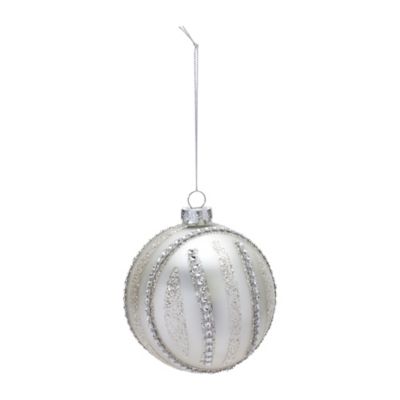 Image showing  Jeweled Glass Ball Ornament (Set of 6)