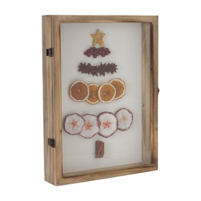 Melrose International Dried Fruit Tree Shadow Box 16 in. H