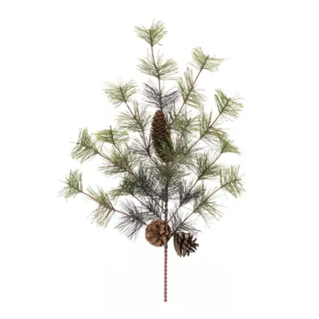 Melrose International Cluster Pine Spray (Set of 12) Artificial Christmas Plants