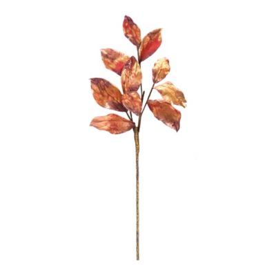 Image showing  Metallic Harvest Leaf Spray (Set of 2)