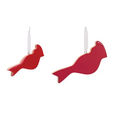 Image showing  Cardinal Bird Ornament (Set of 6)
