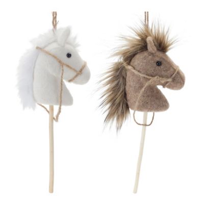 Melrose International Hobby Horse Ornament (Set of 6)