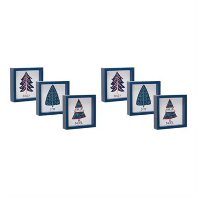 Image showing  Pine Tree Sentiment Sign (Set of 6)