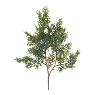 Melrose International Tinsel Pine Spray (Set of 6) main image 1