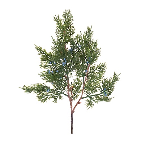Melrose International Pine Spray (Set of 12), green/blue/brown