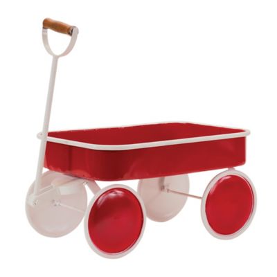 Image showing  Metal Wagon Decor (Set of 2)