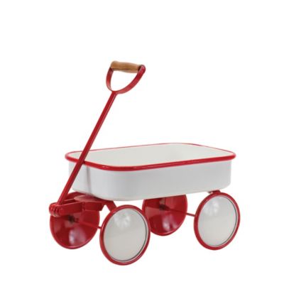 Image showing  Metal Wagon Decor (Set of 2)