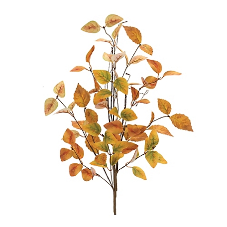 Melrose International Fall Leaf Twig Spray (Set of 12)