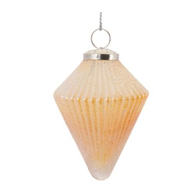 Image showing  Ribbed Glass Ornament (Set of 6)