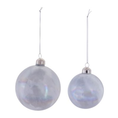 Image showing  Irredescent Glass Ball Ornament (Set of 12)